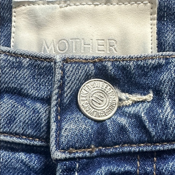 MOTHER SUPERIOR High Waisted Skimp Jeans in Blue - Picture 13 of 13